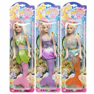 MERMAID POP ON CARD (6 pcs.)