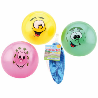 MIX HAPPY FACES / SMILEY BALL &Oslash;20 cm (36 pcs)