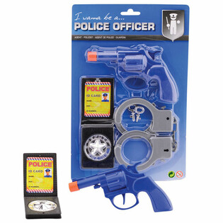 Police Play Set on Card (6-Pack)