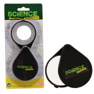 Science Explorer Foldable Magnifying Glass on Card (6-pack)