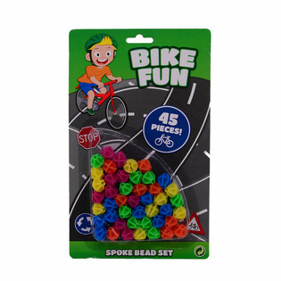 BIKE FUN - 45x Bicycle Spoke Beads on Card (1 pc.)
