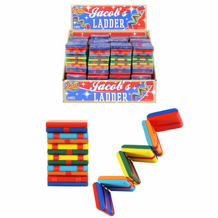 RETRO TOYS - Wooden Jacob's Ladder Display (24 pcs)