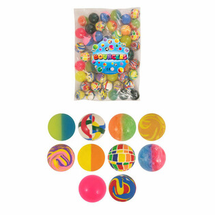 Large Mixed Bouncy Balls &Oslash;4.3CM (50 pcs)