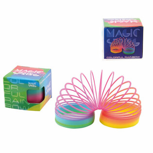 RAINBOW MAGIX MAGIC SPRING / SLINKY IN BOX Ø7.5 CM (12 pcs)
