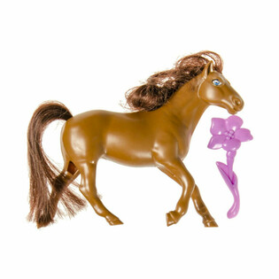 TOY HORSE WITH BRUSH (12 pcs)