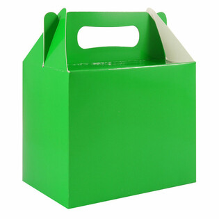 Treat Boxes Color: Green 14x18x10 Cm (12 pcs)