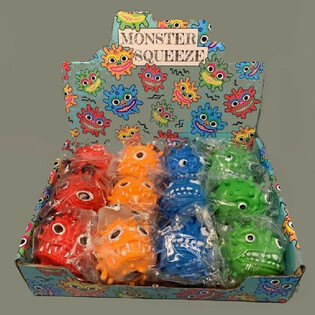 Squeeze Monsters in Display (12 pieces)