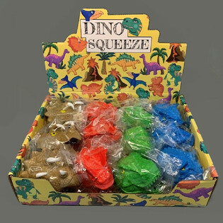 Squeeze Dinosaur Display (12 pieces)