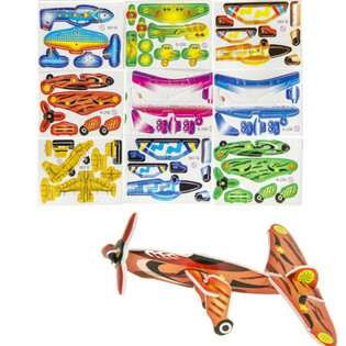 Grab Box Foam Airplanes (96 pcs)