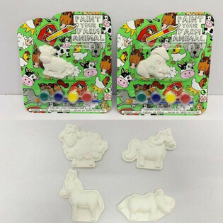 Paint Your Own Farm Animal Kit (12 pcs)