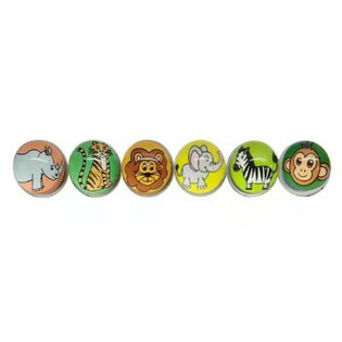 BOUNCY BALLS - JUNGLE ANIMALS - &Oslash; 3.2 cm (50 pcs)