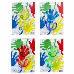 Large Sticky Slap Hand on Card - In Display (48 pcs.)