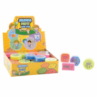 Jumping Putty with Eyes in Display (48 pcs.)