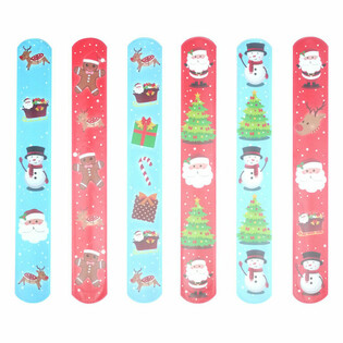 Christmas Snap Bracelets Assortment (120 pcs)