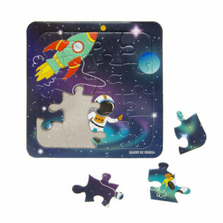 Mixed Space Puzzles - 14x14 cm (50 pcs)