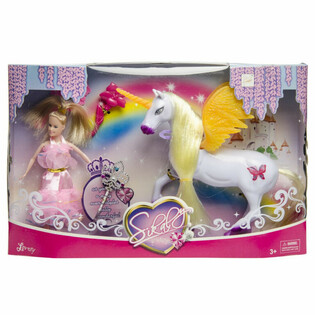 UNICORN AND PRINCESS PLAYSET - IN LUXURY GIFT BOX (1 pc.)