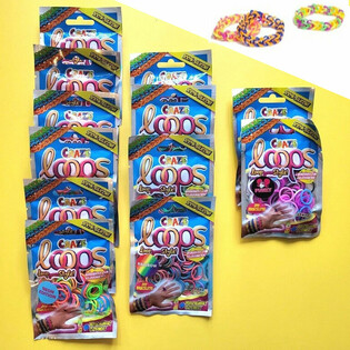 CRAZE LOOPS LOOM - BLINDBAGS - IN DISPLAY (12 pcs)