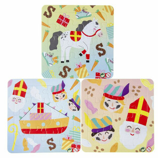 SAINT NICHOLAS PUZZLES - 14 x 14 Cm. (50 pcs.)