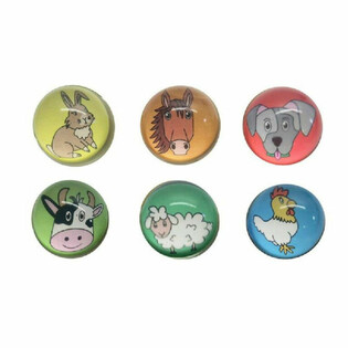 BOUNCY BALLS - FARM ANIMALS - &Oslash; 3.2 Cm. (50 pcs)