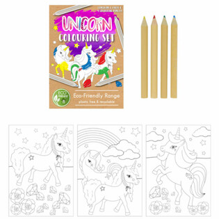 ECO-FRIENDLY Unicorn Drawing Set (25 pcs)