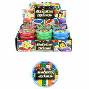 BRICKS BUILDING BLOCKS SLIME IN DISPLAY (24 pcs.)