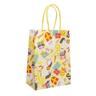 PAPER GIFT BAG - SAINT NICHOLAS - Dimensions 16x9x22 CM (12 pcs.)