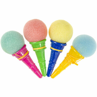 Foam Ice Cream Shooter Toy in Bag 10 cm (36 pcs)