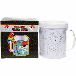 PIRATE - COLOR YOUR OWN DRINKING CUP (2pc.)