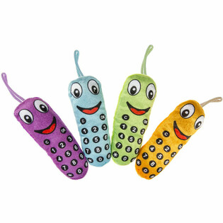 PLUSH CHEERFUL GSM PHONE (24 pcs.)