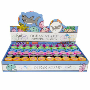 Sea Animal Stamps - Display of 60 Pieces