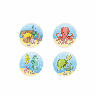 MIX SEA LIFE / SEA ANIMALS - BOUNCING BALLS Ø3.3 cm (100 pcs.)