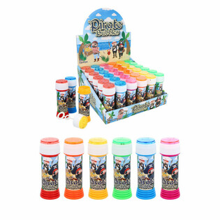 Pirate Bubble Solution 50ml with Patience Game (Display of 36)