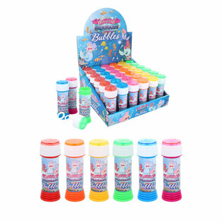 Mermaid Bubble Blower 50ml with Patience Game (Display of 36)