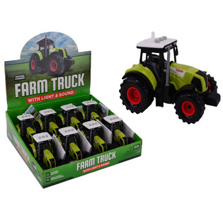 FARM TRACTOR WITH LIGHT AND SOUND - IN DISPLAY (8pcs.)