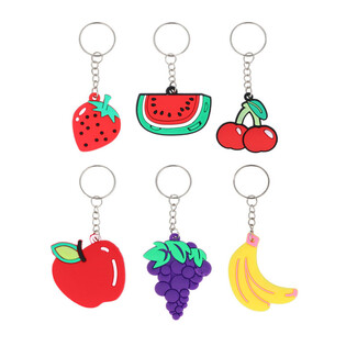 MIX FRUIT KEYRINGS (60pcs.)
