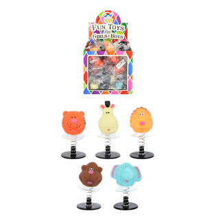 JUMPING UP JUNGLE ANIMALS IN DISPLAY (72pcs.)