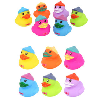 Mixed Coloured Rubber Ducks 5.5x5.5x5cm (144 pcs)