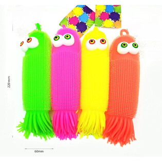 PUFFER BALL OCTOPUS - 20CM LONG - IN DISPLAY (12 pcs.)