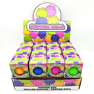 Puffer Ball in Gift Box - 6cm - In Box & Display (24 pcs)