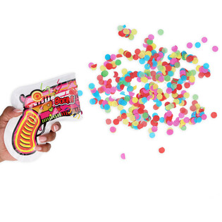 SELF-INFLATABLE CONFETTI GUN (100Pcs.)