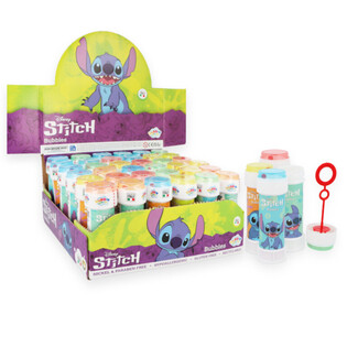 STITCH BUBBLE BLOWER - 60ML - IN DISPLAY (36 pcs)