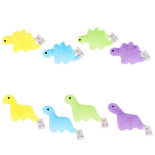 PLUSH DINOSAUR - 30CM LONG - MIXED DESIGNS (12 pcs)
