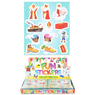 FUN STICKERS &ndash; MODEL: SINTERKLAAS (120 pcs)