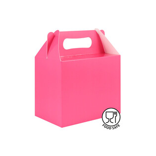Party Favor / Treat Boxes Color: Pink 14x9.5x12 cm (12 pcs)