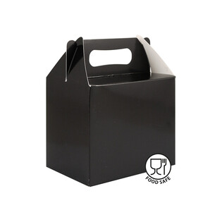 Party Favor / Treat Boxes Black 14x9.5x12 cm (12 pcs)
