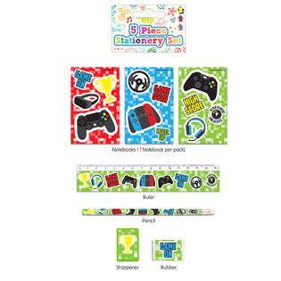 5-Piece Gamer Writing Set (24 pcs.)