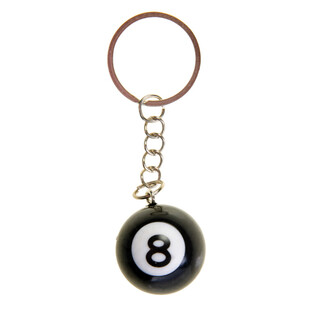 8-BALL BILLIARD BALL KEYRINGS (48pcs.)