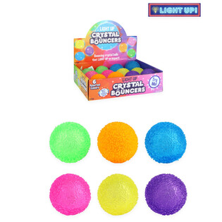 Luminous Crystal Bouncy Ball (5cm) (12pcs)