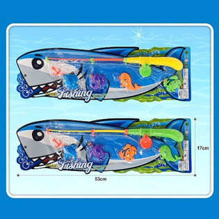 Magnetic Fishing Game on Large Card