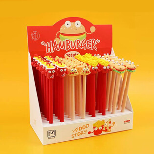 Fast Food Ballpoint Pens in Display (48 pcs)